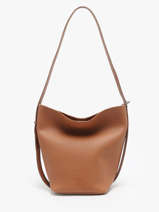 Sac Port� �paule Sac � Dos M Cavalier Cuir Etrier Beige cavalier ECLR126M