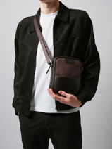 Sac Bandouli�re Light Etrier Marron light ELIS729S-vue-porte